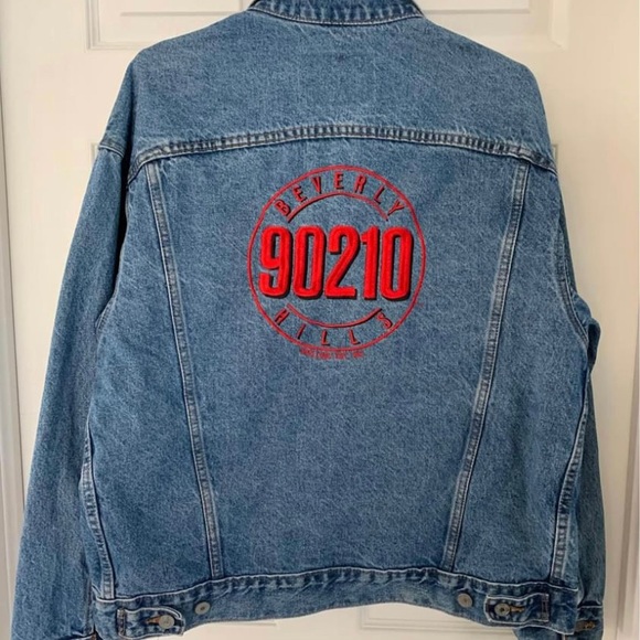 Rare Beverly Hills 90210 Authentic Jean Jacket - Picture 2 of 3